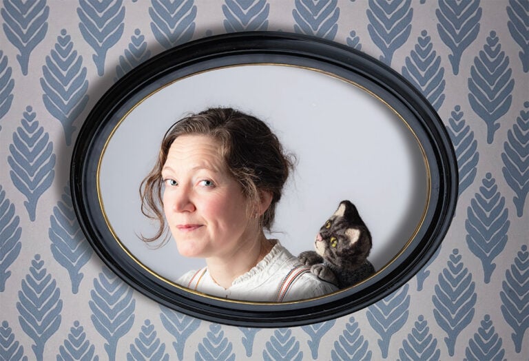 Åsa Thorsén Mogensen i Den lilla lilla gumman