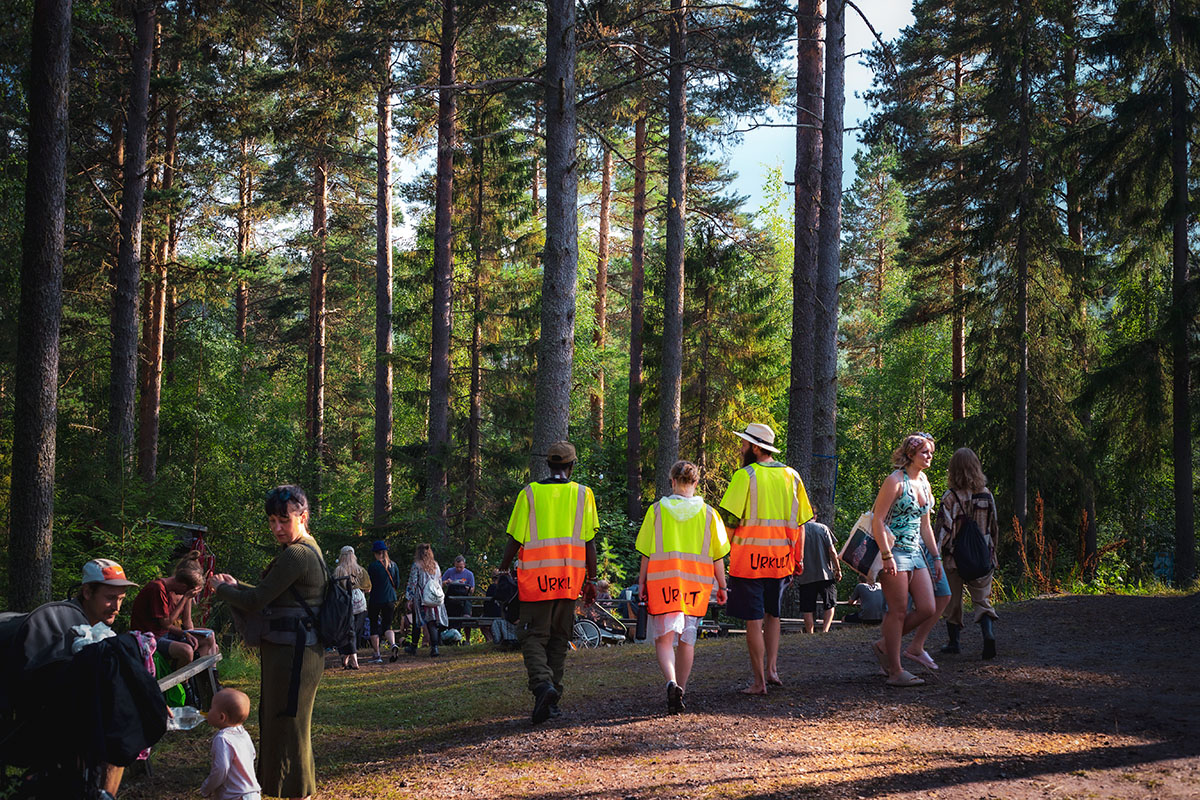Säkerhetsvolontärer på Urkult